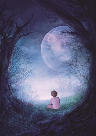 Tom's Midnight Garden poster artwork